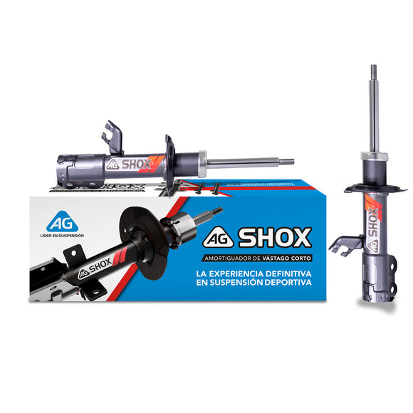Amortiguadores Deportivos AG Shox Nissan March 2011-2023 Del