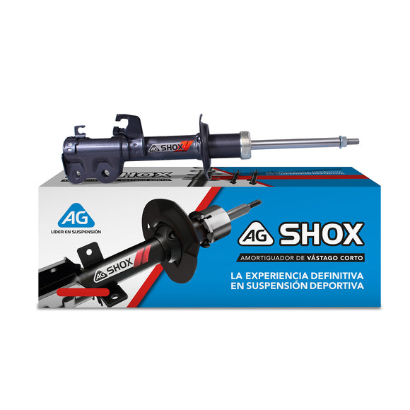 Amortiguadores Deportivos AG Shox Nissan March (No usa tornillo estabilizador) 2011-2023 Delantero Izquierdo