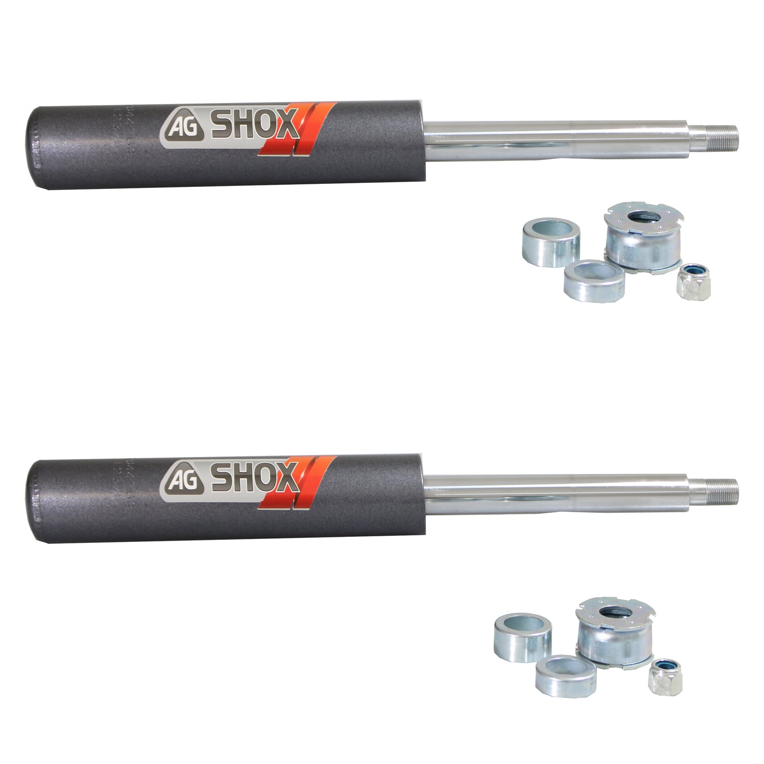 Kit Deportivo Resortes Ag Kit y Amortiguadores Ag Shox Volkswagen Caribe 80-87 Kit 8 Piezas