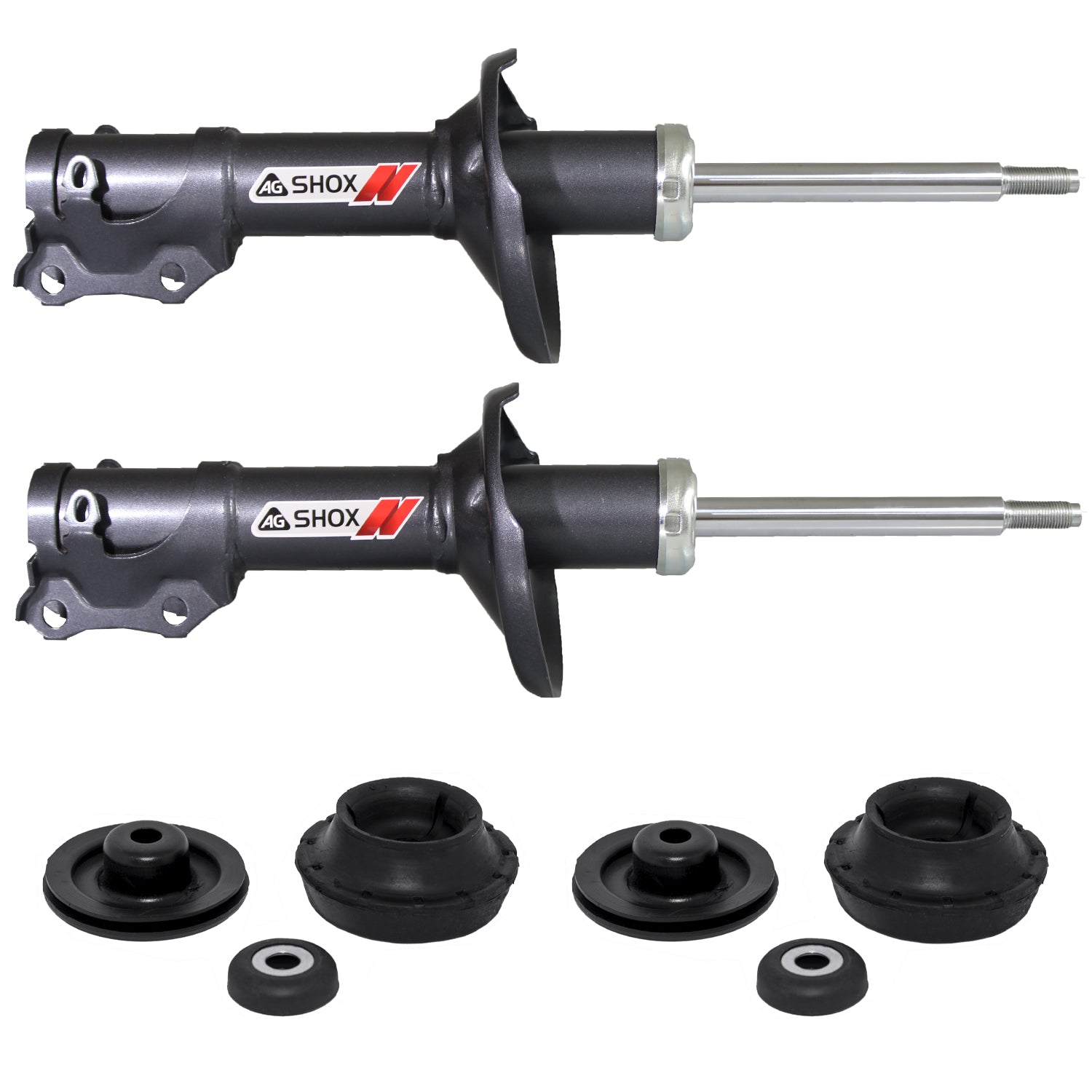 Kit Deportivo Amortiguadores Ag Shox y Bases Volkswagen Golf A3 (Aro Chico) 1995-1999 Delanteros