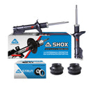 Kit Deportivo Amortiguadores Ag Shox y Bases Volkswagen Jetta A3 (Aro Chico) 1995-1999 Delanteros-1