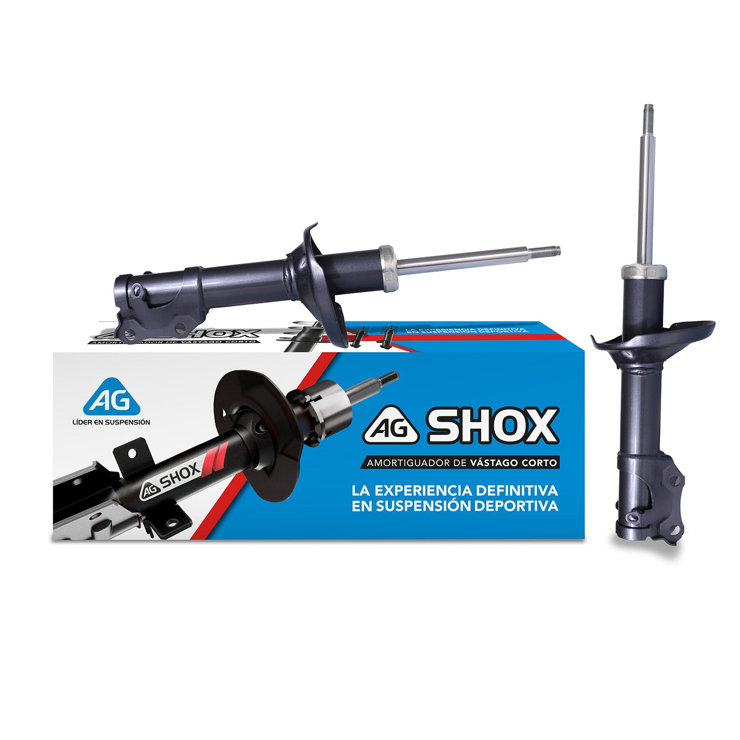 Amortiguadores AG Shox p/Achaparrar para Golf A3 1992-1999 Delanteros