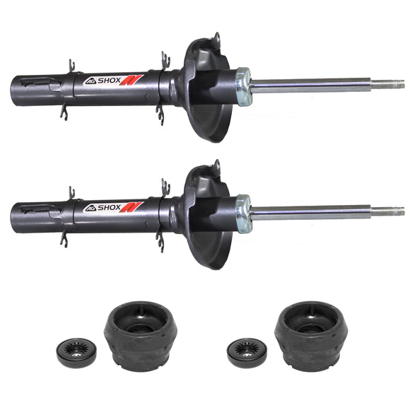 Kit Deportivo Amortiguadores Ag Shox y Bases Volkswagen Jetta A4 1999-2006 Delanteros