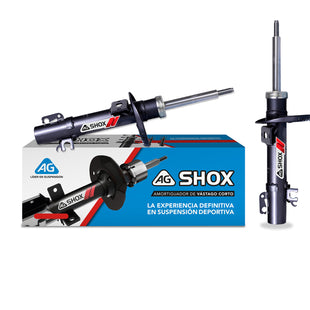 Amortiguadores Deportivos AG Shox Volkswagen Vento (Delantero con anclaje) 2014-2022 Del