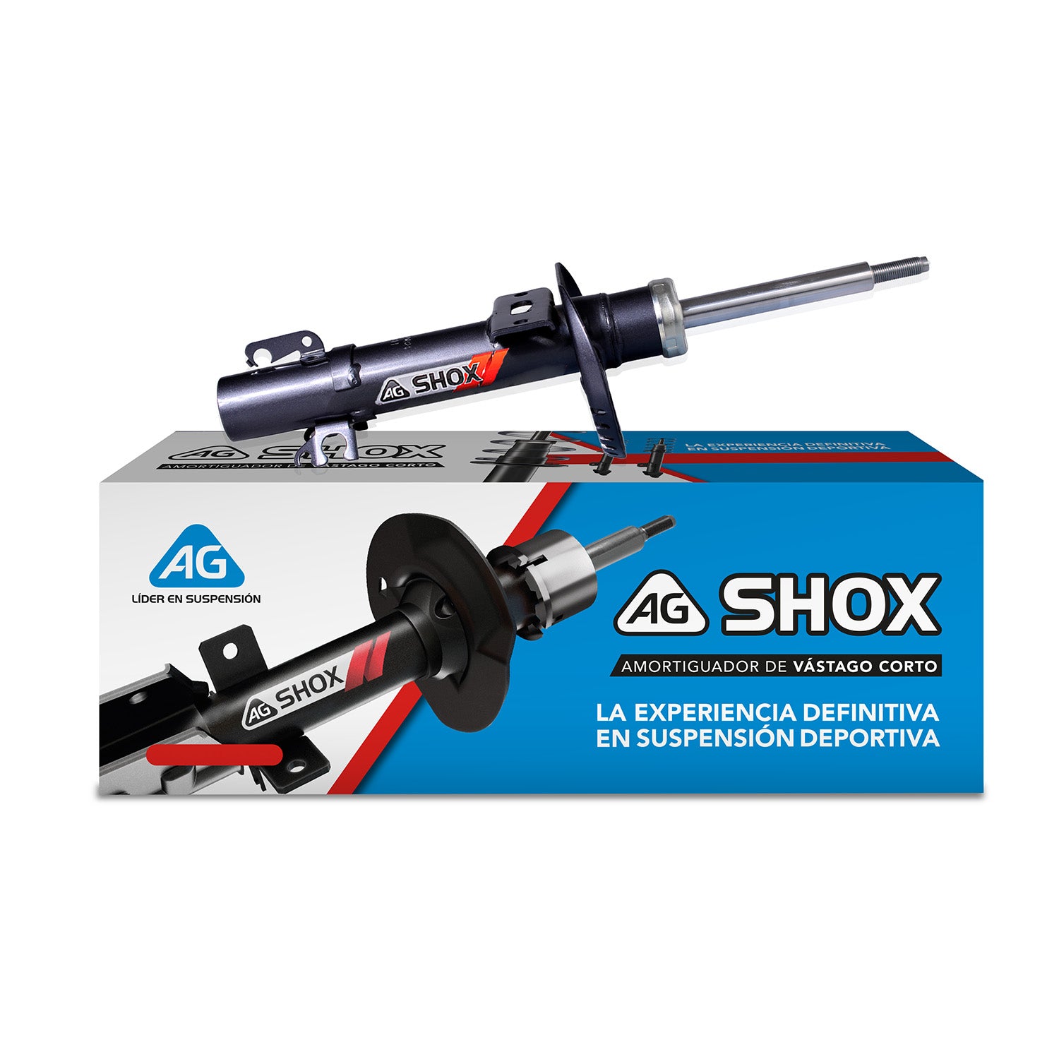 Amortiguadores Deportivos AG Shox Volkswagen Vento (Delantero con anclaje) 2014-2022 Delantero Izquierdo