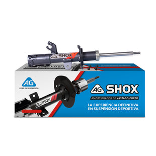 Amortiguadores Deportivos AG Shox Nissan Versa I 2012-2019 Delantero Derecho