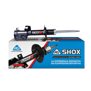 Amortiguadores Deportivos AG Shox Nissan Versa I 2012-2019 Delantero Izquierdo