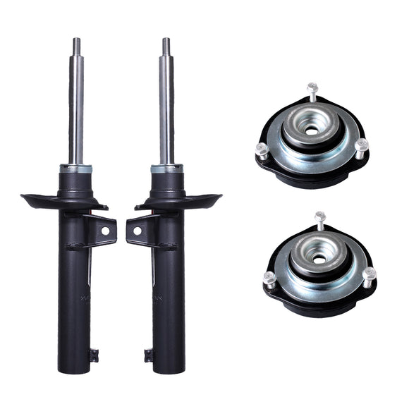 Kit Deportivo Amortiguadores Ag Shox y Bases Volkswagen Bora (2.5L) 2005-2011 Delanteros