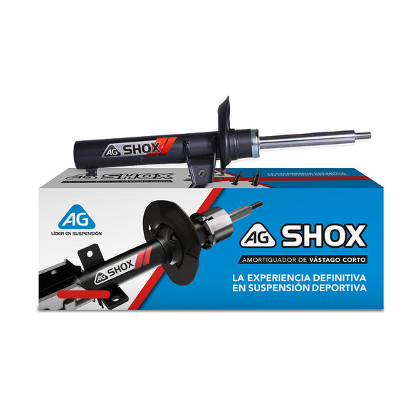 Amortiguadores Deportivos AG Shox Volkswagen Jetta A6 (Bicentenario) (Carter 55 mm) (Trasero con Eje Suspensión Independiente Buje 14 mm) 2010-2018 Delantero Izquierdo
