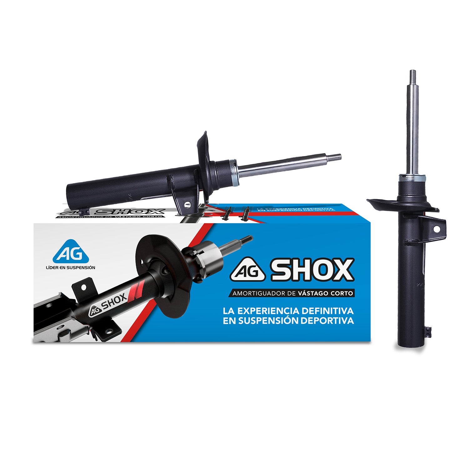 Amortiguadores Deportivos AG Shox Volkswagen New Beetle (2.5L) (Carter 55 mm) 2012-2019 Delanteros