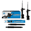 Amortiguadores Originales AG Shock Ford Mustang (Excepto Shelby GT500) 2005-2010 Delanteros y Traseros-1