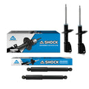 Amortiguadores Originales AG Shock Chevrolet Captiva 2008-2016 Delanteros y Traseros-1