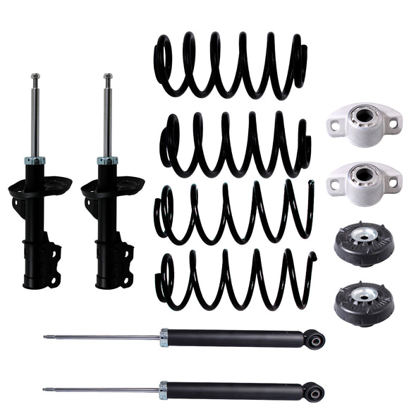 Kit Original Resortes, Amortiguadores y Bases Chevrolet Trax 2013-2020 Delanteros y Traseros
