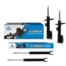 Amortiguadores Originales AG Shock Ford Explorer 2011-2013 Delanteros y Traseros-1