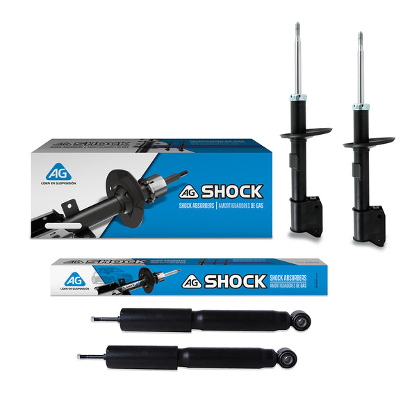 Amortiguadores Originales AG Shock Renault Duster 2011-2020 Delanteros y Traseros