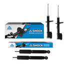 Amortiguadores Originales AG Shock Renault Duster 2011-2020 Delanteros y Traseros-1