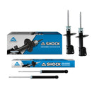 Amortiguadores Originales AG Shock Nissan Aprio 2008-2010 Delanteros y Traseros-1
