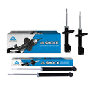 Amortiguadores Originales AG Shock Nissan Aprio 2008-2010 Delanteros y Traseros-1