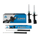 Amortiguadores Originales AG Shock Renault Logan 2015-2023 4 piezas-1