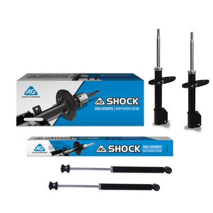 Amortiguadores Originales AG Shock Renault Logan 2017-2024 Delanteros y Traseros