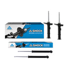 Amortiguadores Originales AG Shock Honda Civic Sedán (Décima y onceava generación) (Excepto Turbo i-Style  y Type R) 2016-2023 4 piezas-1