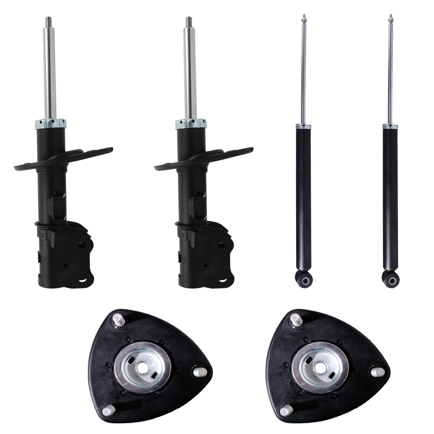 Kit 4 Amortiguadores y Bases Delantero Mazda CX-3 (Primera generación) 2015 a 2023