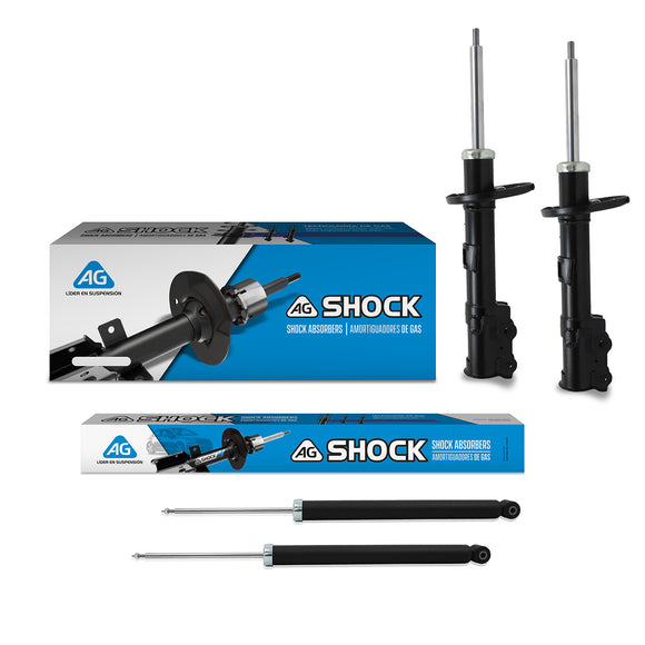 Amortiguadores Originales AG Shock Ford EcoSport 2013-2022 Delanteros y Traseros