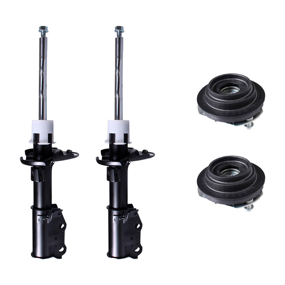 Kit Original Amortiguadores y Bases Ford Figo 2016-2022 Kit 4 Piezas Del