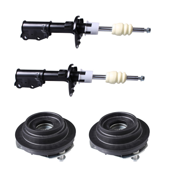 Kit Original Amortiguadores y Bases Ford Figo 2016-2022 Kit 4 Piezas Del