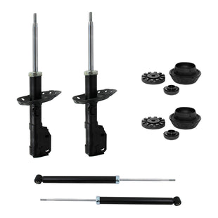 Kit 4 Amortiguadores y Bases Del Honda Fit 2015 al 2020 AG