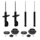 Kit 4 Amortiguadores y Bases Del Honda Fit 2015 al 2020 AG-1