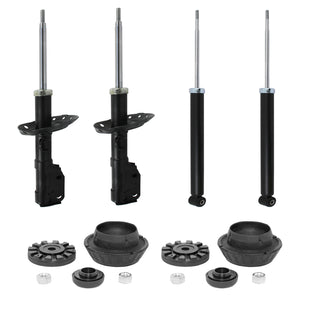 Kit 4 Amortiguadores y Bases Del Honda Fit 2015 al 2020 AG