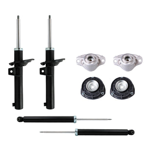 Kit Original Amortiguadores y Bases Volkswagen Golf A7 (Eje Suspensión Independiente Buje 10 mm) (Carter 55 mm) 2014-2020 8 Piezas Del y Tras