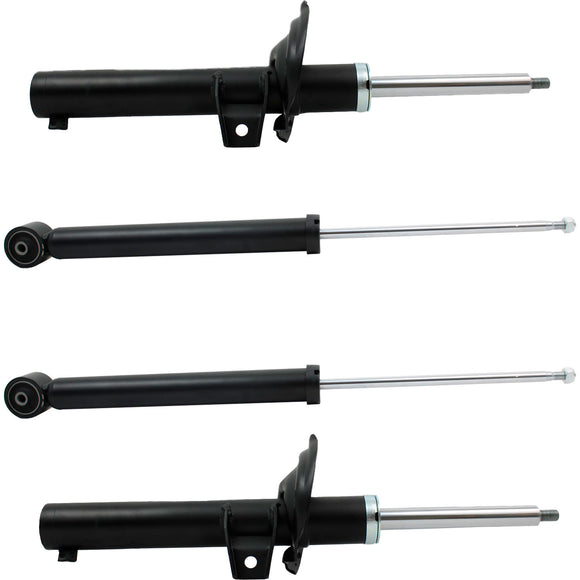 Amortiguadores Originales AG Shock Audi A3 (8V) (Carter 55 mm)  (Eje rígido Buje 10 mm) 2012-2023 Delanteros y Traseros