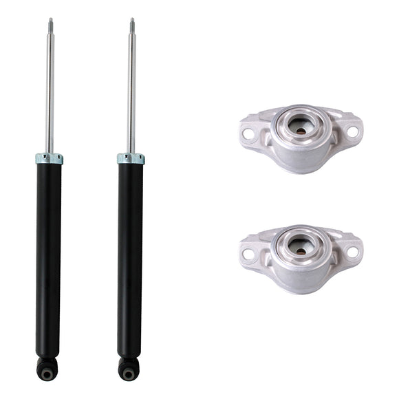 Kit Original Amortiguadores y Bases Volkswagen Golf A7 (Eje Suspensión Independiente Buje 10 mm) (Carter 55 mm) 2014-2020 4 Piezas Tras