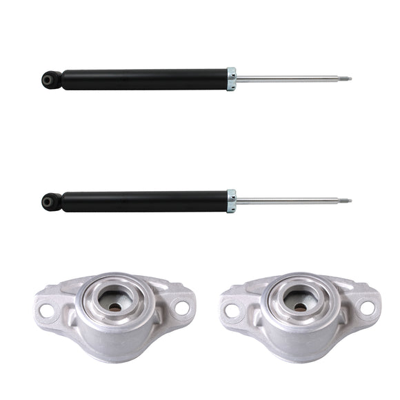 Kit Original Amortiguadores y Bases Volkswagen Golf A7 (Eje Suspensión Independiente Buje 10 mm) (Carter 55 mm) 2014-2020 4 Piezas Tras