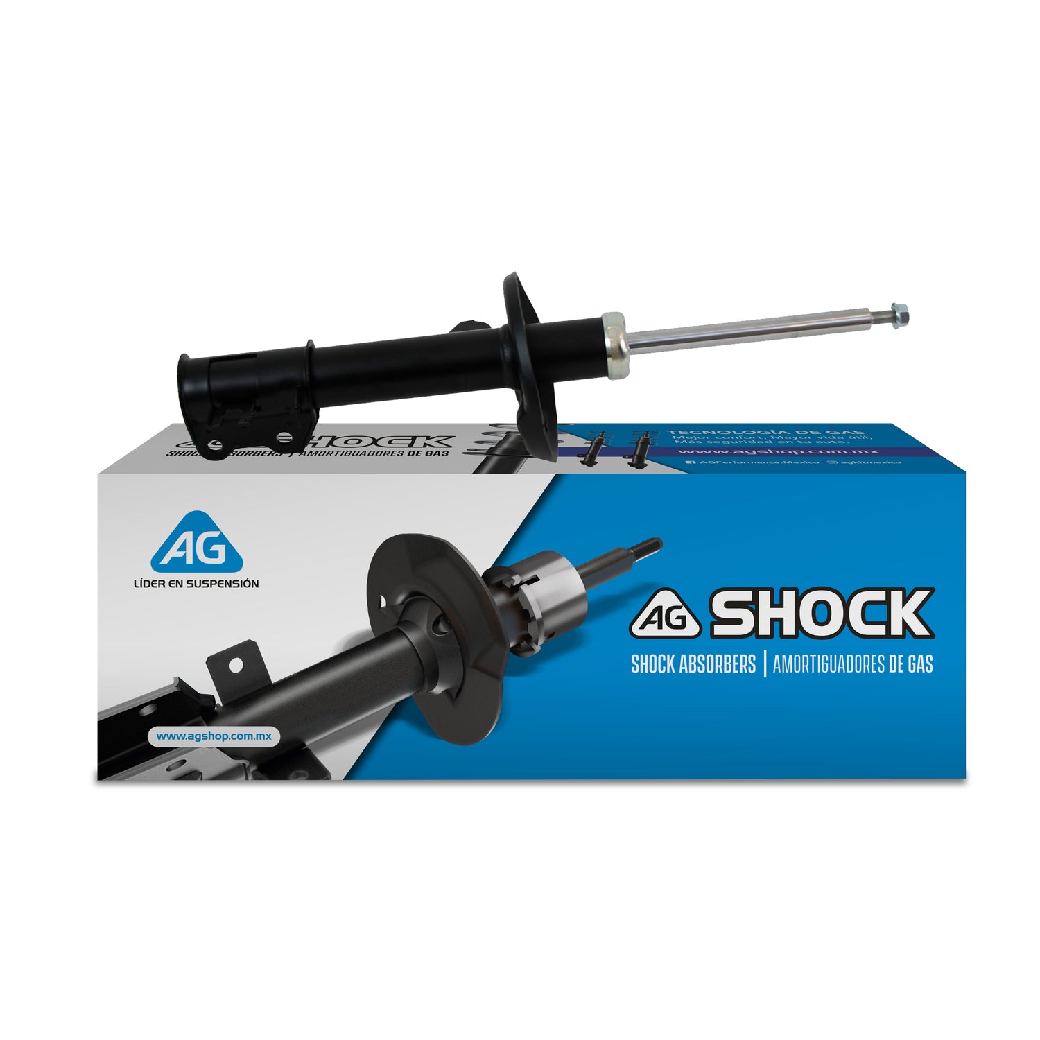 Amortiguadores Originales Ag Shock Fiat Palio 2013-2020 Delantero Izquierdo