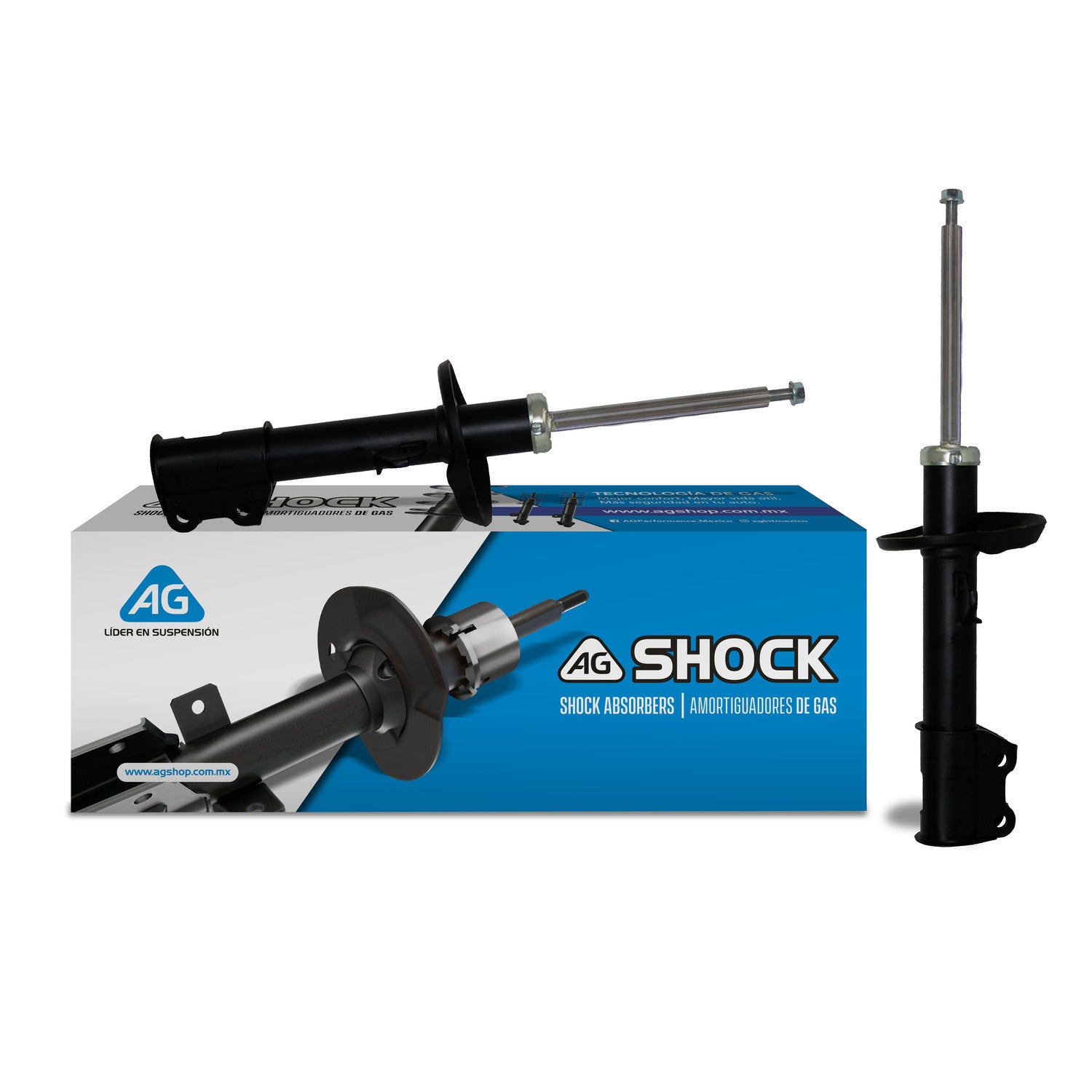 Amortiguadores Originales Ag Shock Fiat Palio 2013-2020 Delanteros