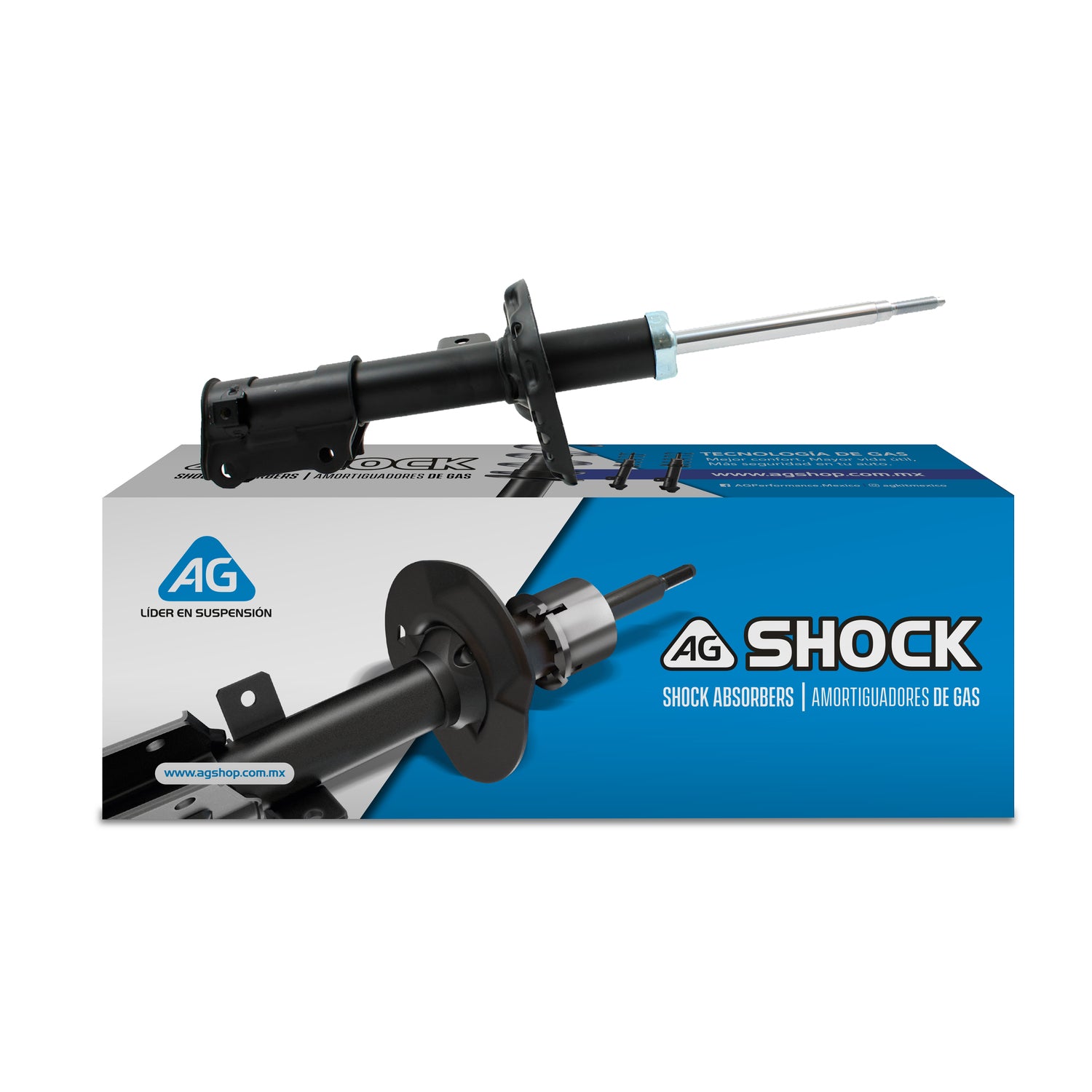 Amortiguadores Originales Ag Shock Kia Rio 2018-2023 Delantero Izquierdo
