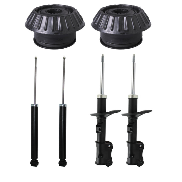 Kit AG 4 Amortiguadores y Bases Delanteras Chevrolet Aveo II 2018 a 2022