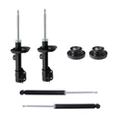 Kit de 4 Amortiguadores + Bases Delantera Spark 2016 al 2021-1