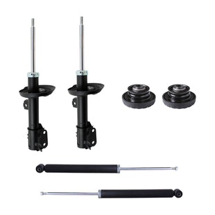 Kit de 4 Amortiguadores + Bases Delantera Spark 2016 al 2021