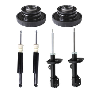 Kit de 4 Amortiguadores + Bases Delantera Spark 2016 al 2021