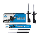 Amortiguadores Originales AG Shock Chevrolet Spark 2016-2021 4 piezas-1