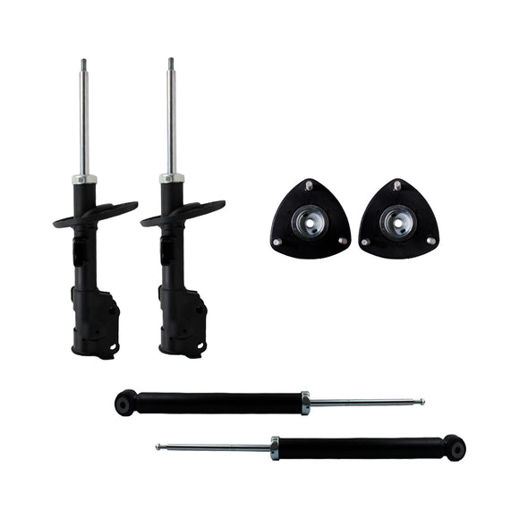 Kit 4 Amortiguadores y Bases Delantero Mazda 3 2014 al 2018