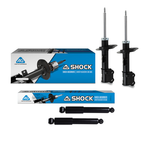 Amortiguadores Originales AG Shock Kia Forte 2014-2018 Delanteros y Traseros