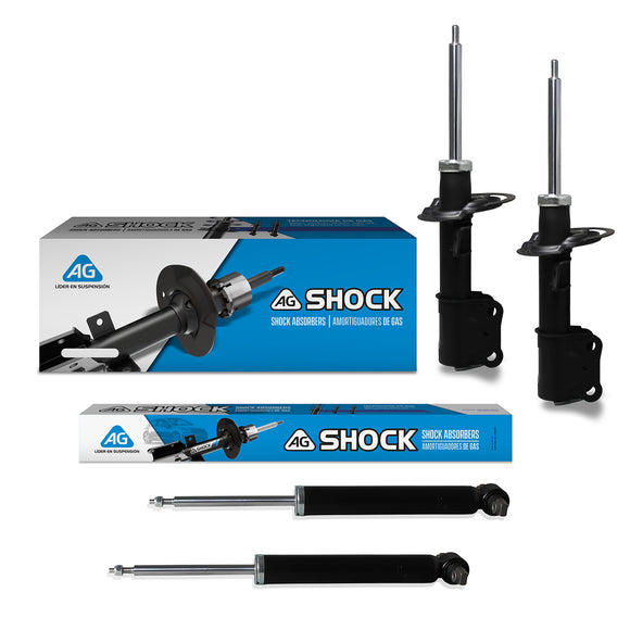 Amortiguadores Originales AG Shock Ford Fusion (Excepto Rin 19") 2013-2020 Delanteros y Traseros