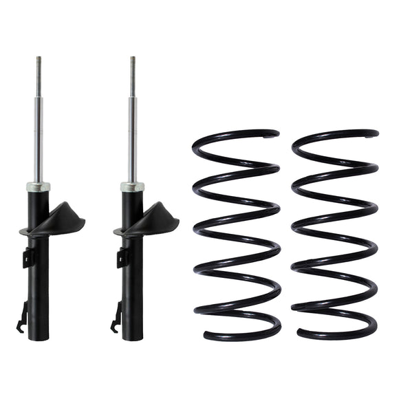 Kit Original Resortes y Amortiguadores Ford Fiesta Ikon 98-08 Delanteros Kit 4 Piezas