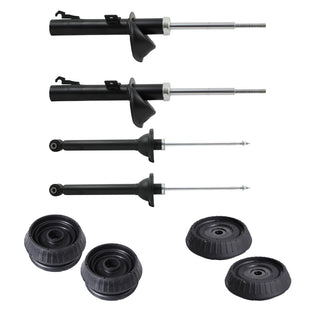 Kit Original Amortiguadores y Bases Ford Fiesta Ikon 98-08  Kit 8 Piezas
