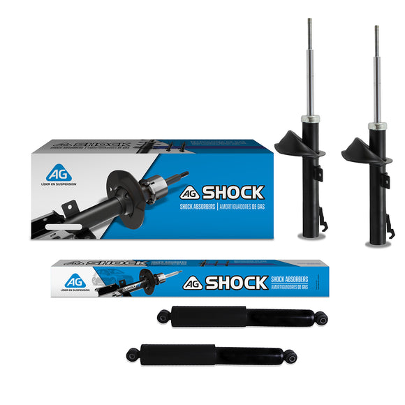 Amortiguadores Originales AG Shock Ford Courier 2001-2012 Delanteros y Traseros